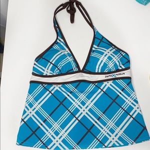 ZERO X POSUR halter tankini top  12